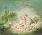 Jean-Honore Fragonard Jupiter and Callisto oil painting